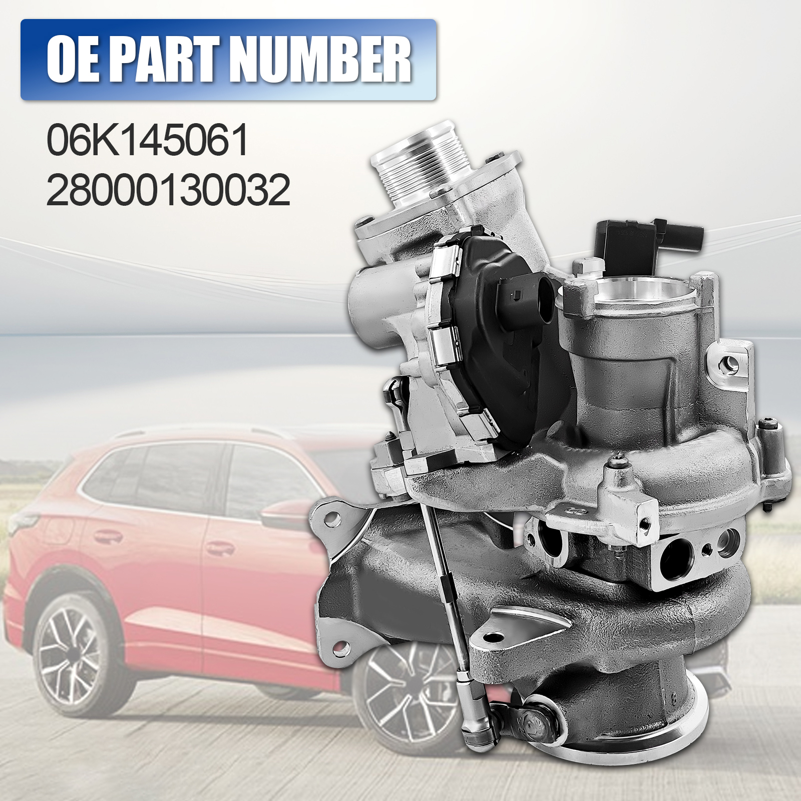 Turbocharger Turbo Fits for Volkswagen Tiguan 2018-2024 L4 2.0L