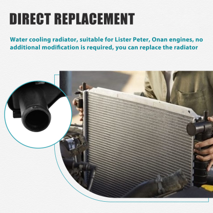 Water Cooling Radiator for LPW LPW2 LPW3 LPW4 LPWS LPWS4 LPWT LPA DN2M DN3M Engines
