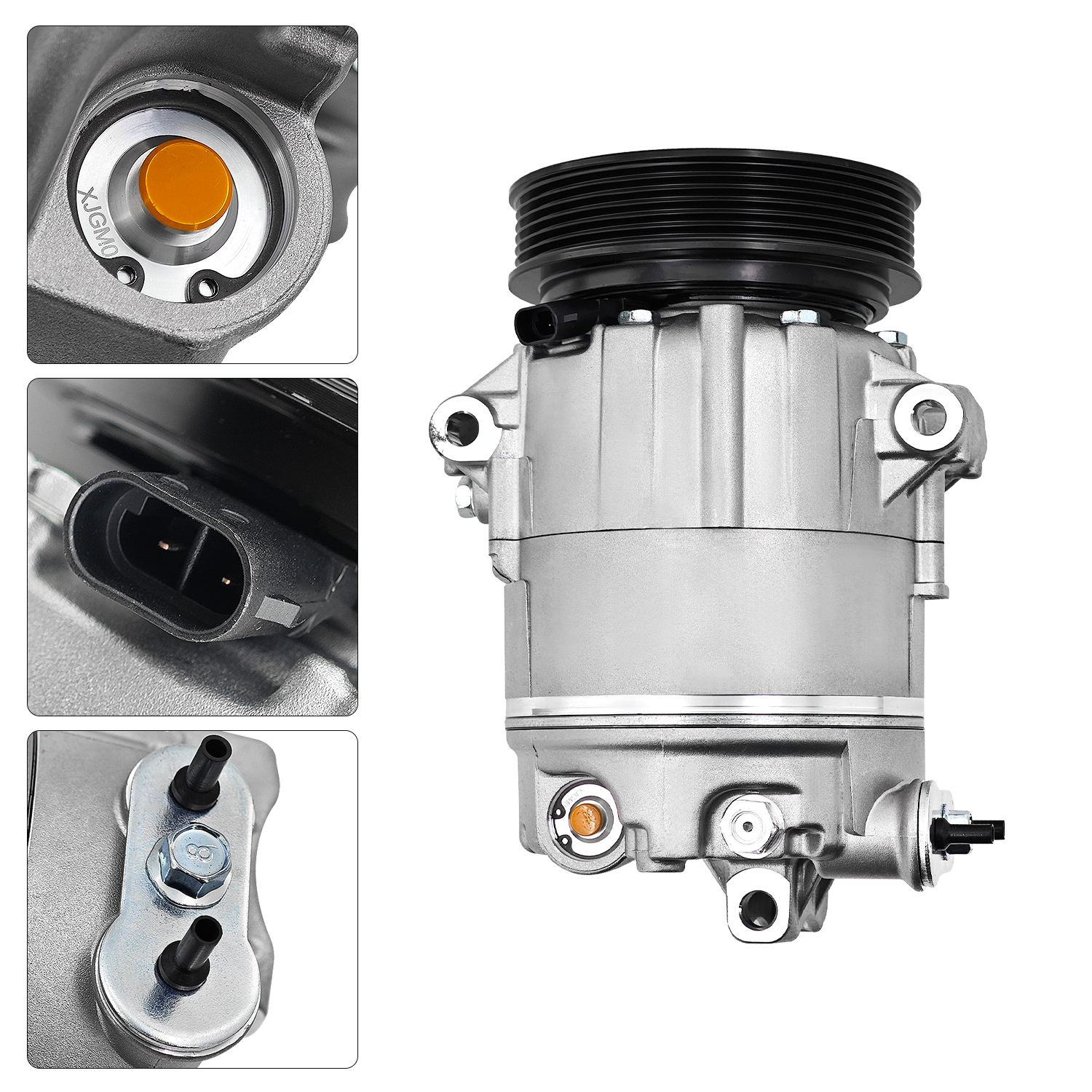 AC Compressor Pump 284728 263171 241561 For Maserati Quattroporte GranTurismo