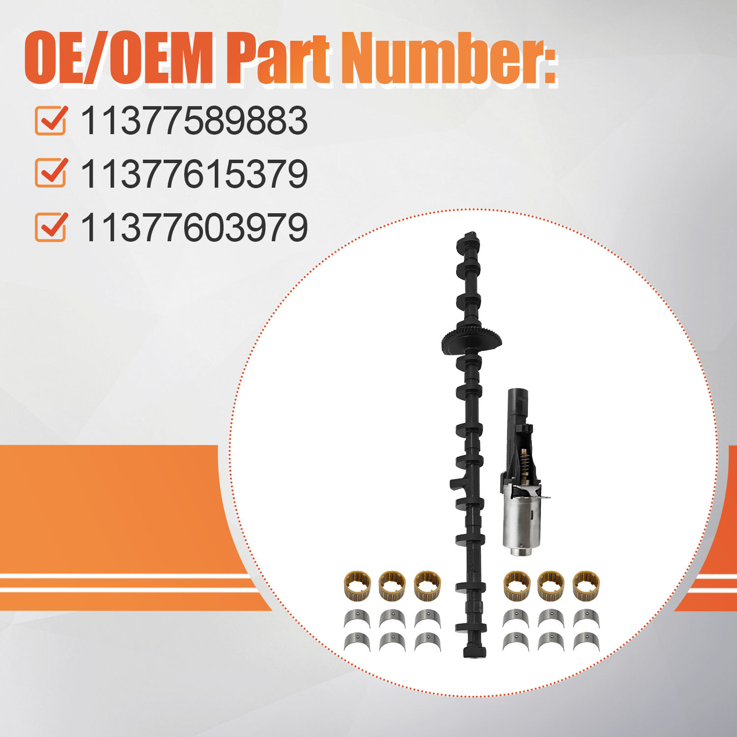  Eccentric Shaft Valvetronic Actuator Kit for BMW 135i 135is 335i 435i 535i 640i 740i 740Li