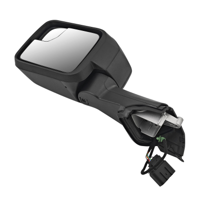 7-Pins Left Driver Side Mirror  for Ford Bronco 2021-2024 -Power Heated Manual Folding Blind Spot Glass w/Temp sensor 