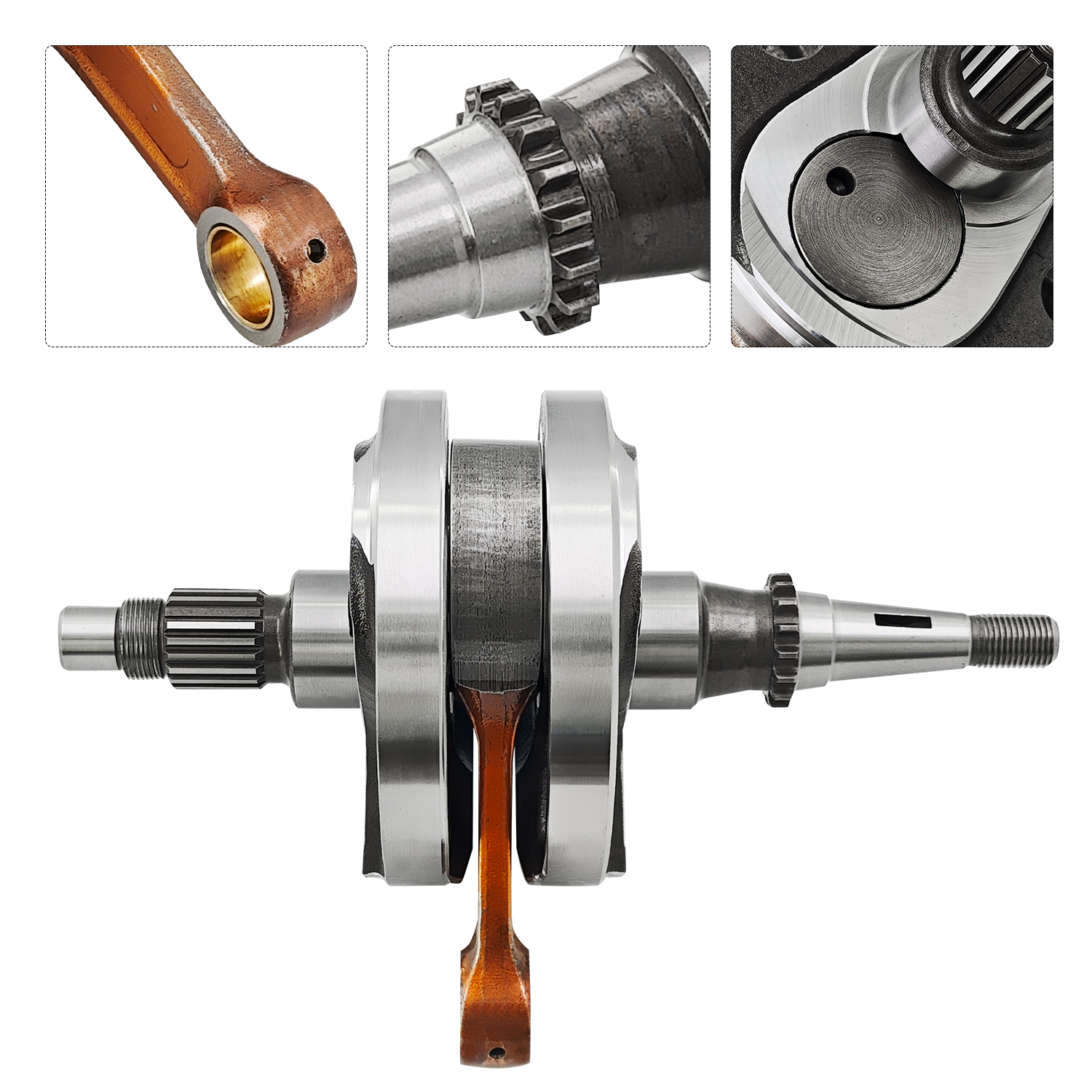 CrankShaft Assy Compatible with Yamaha YZ250F 2003~2013 #5XC-11400-22-00