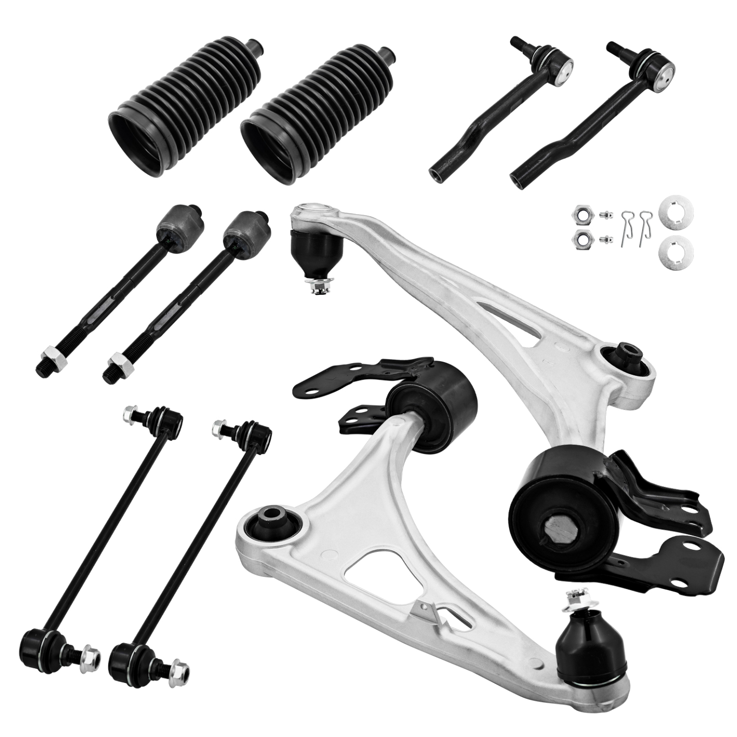 10PCS Front Lower Control Arms Kit for Acura MDX 2014-2021 Honda Pilot 2015-2021 #MS601230