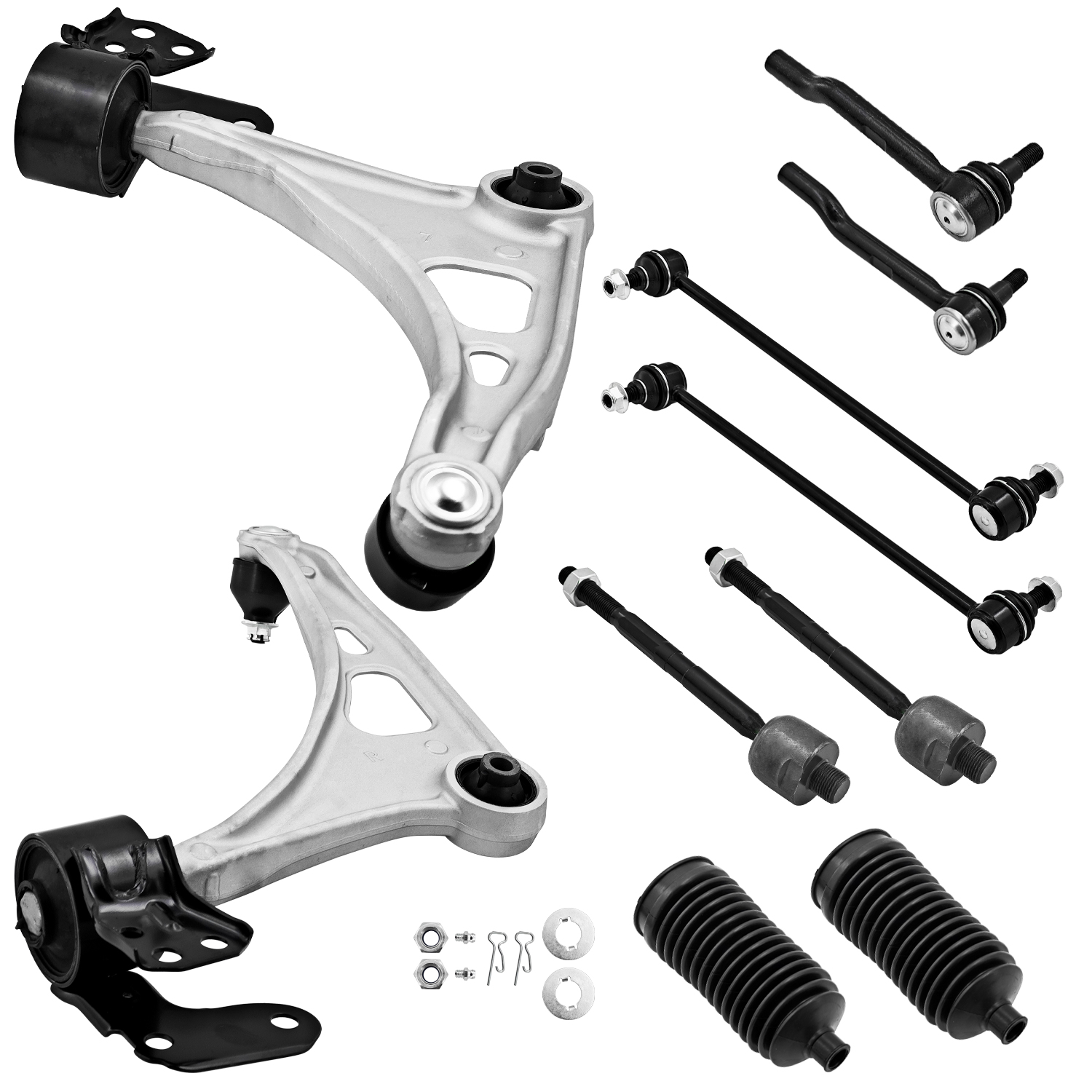10PCS Front Lower Control Arms Kit for Acura MDX 2014-2021 Honda Pilot 2015-2021 #MS601230