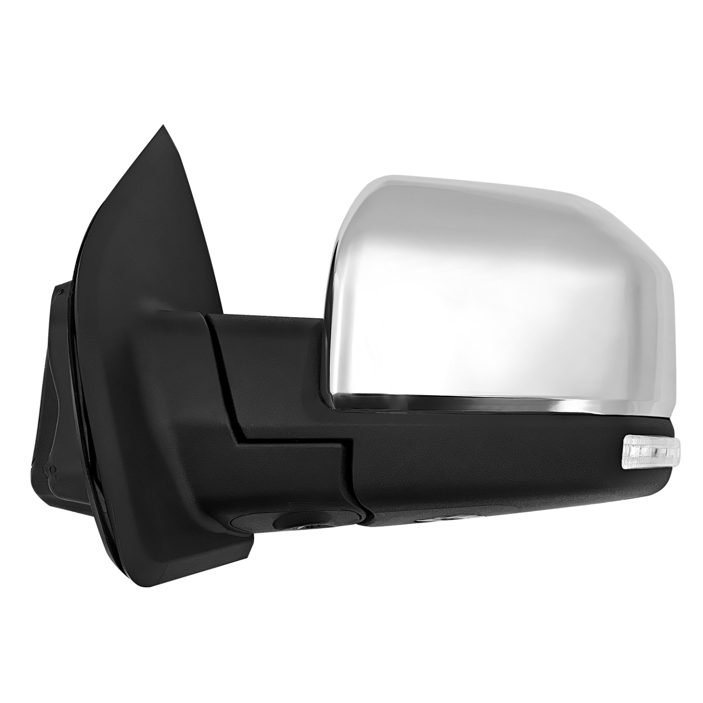 Left Side Power Mirror 16+4 Pin Chrome w/Memory for 2015-2018 Ford F-150 Heated/Folding/Turn Signal/Ground Light/Width Light/Blind Spot/Camera