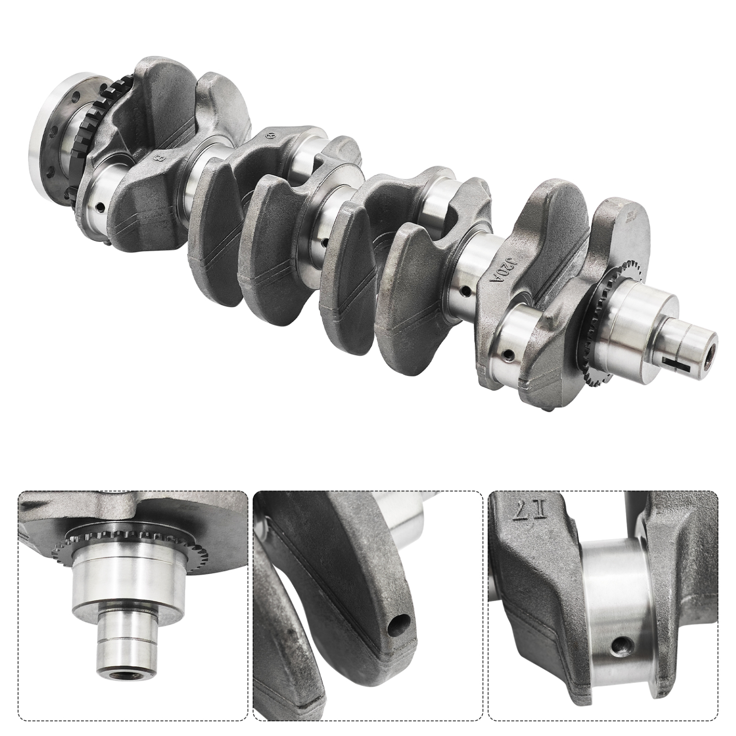 Engine Crankshaft with Signal Discs Gear Fits for Suzuki J20A GRAND VITARA SX4 ESCUDO 2.0 LTR 16V