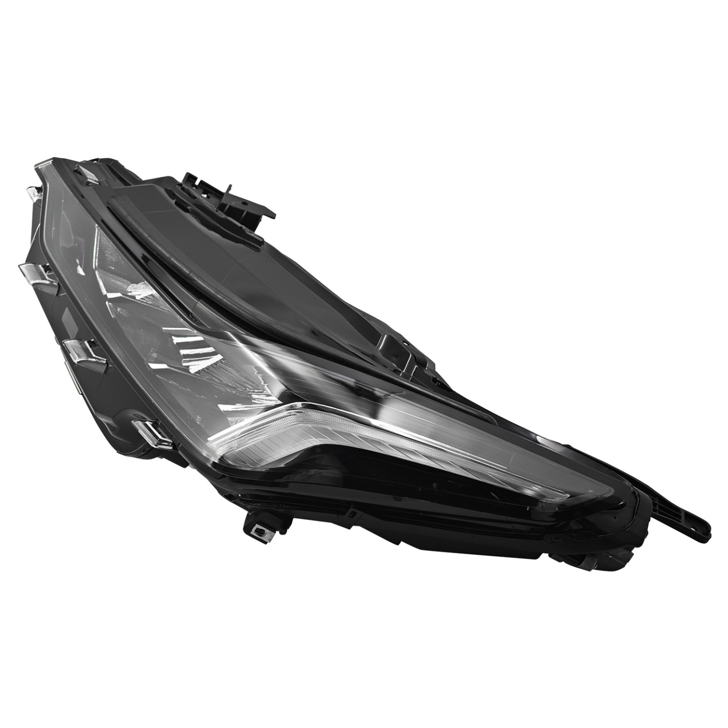 Left Driver Side LED Headlight Assembly w/Bulbs for 2020-2024 Cadillac CT5 Chrome Housing 