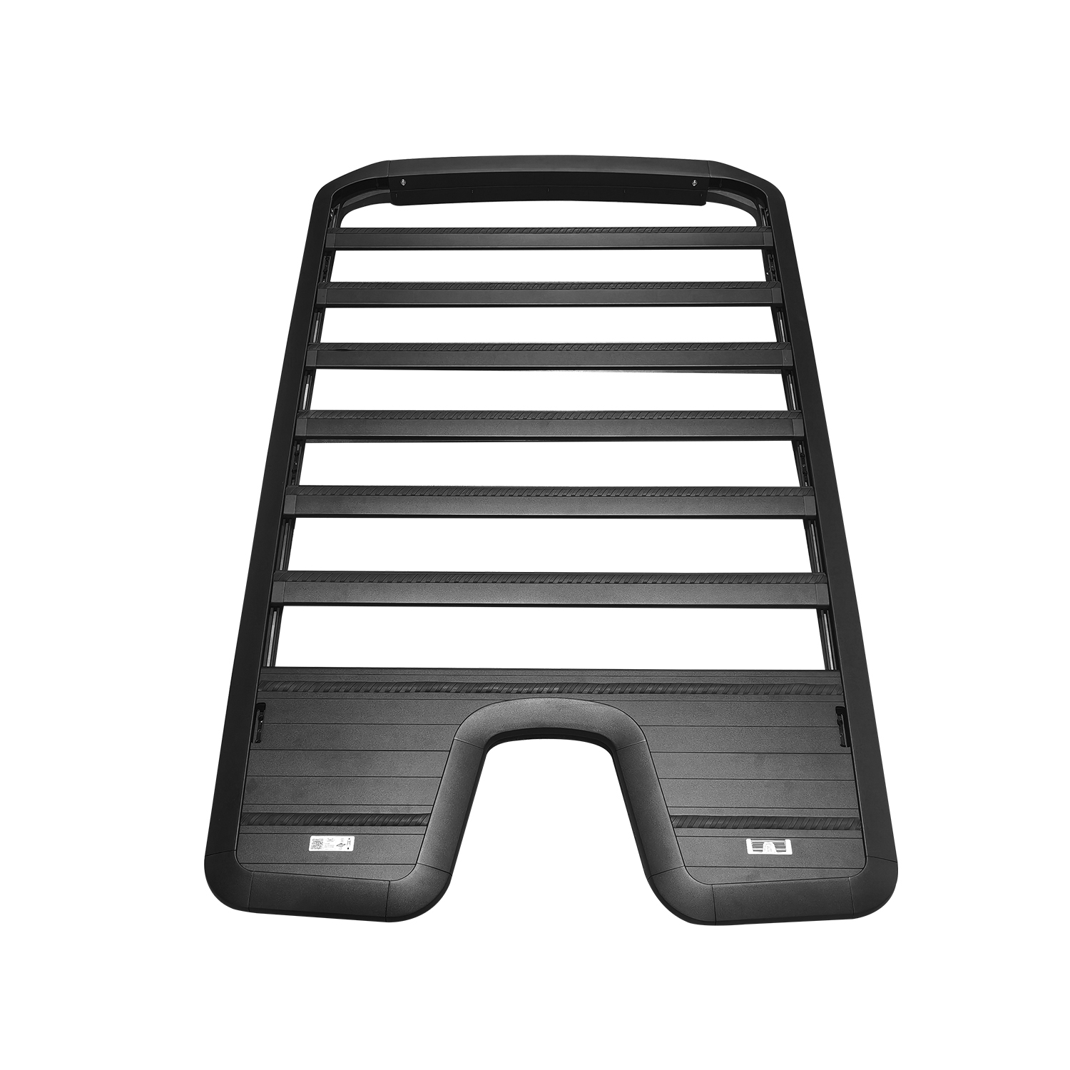 Roof Rack Platform Rooftop Cargo System Carrier Compatible with LR Defender 110 2020 2021 2022 2023 2024 2025(with T-Shaped Expansion Slot)