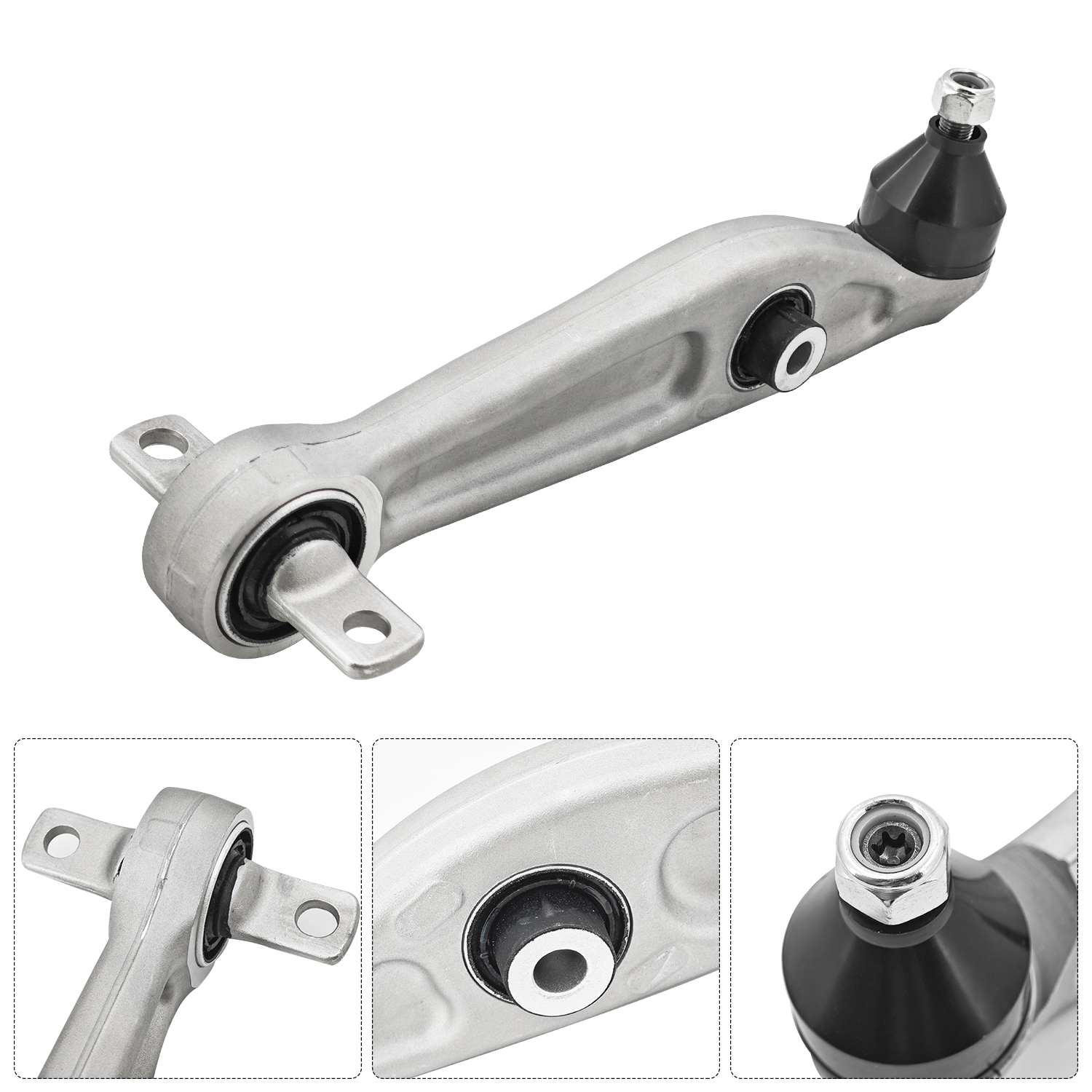 4Pcs Full Set Front Left & Right Lower Control Arms for Tesla Model Y (5YJY) EV 2019-2024