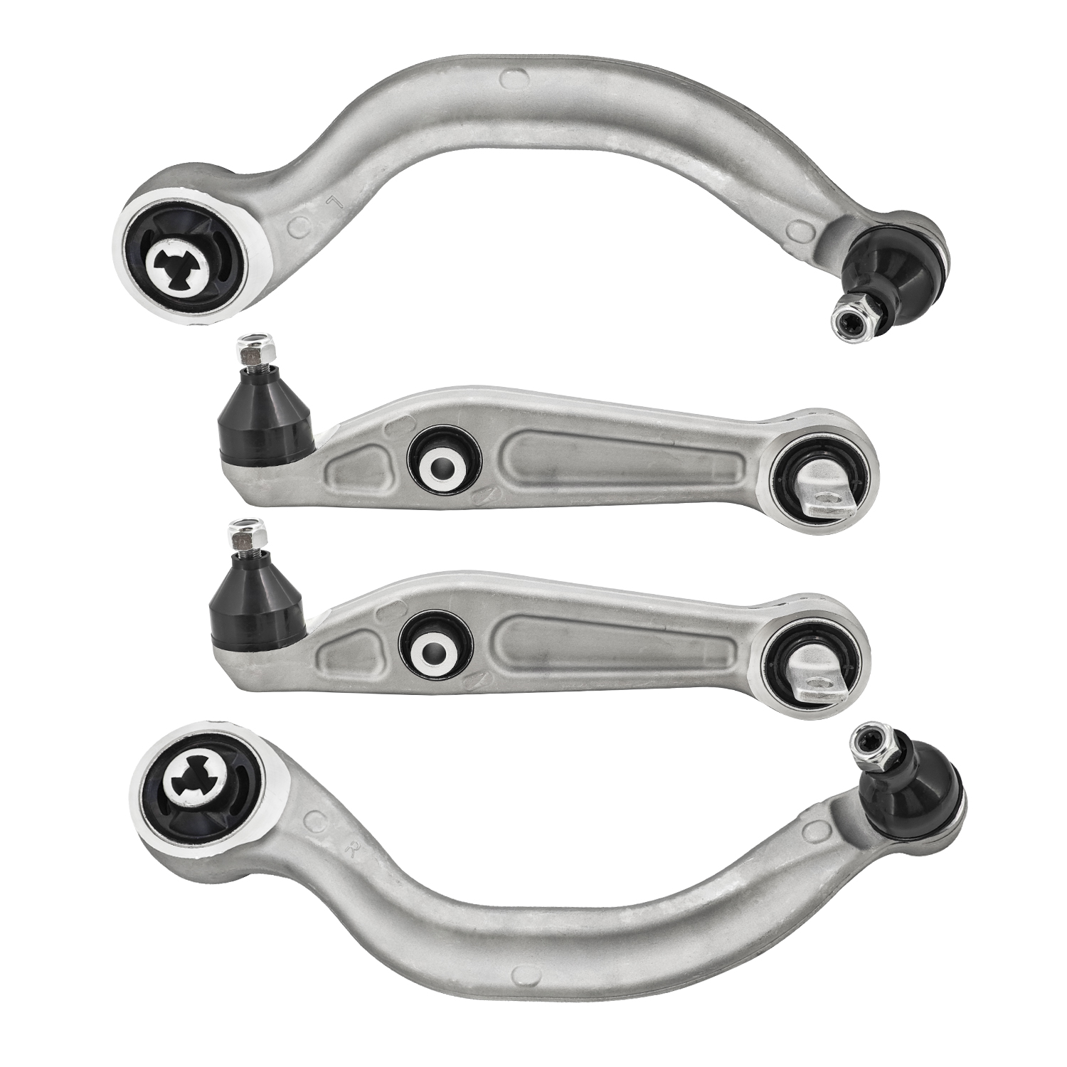 4Pcs Full Set Front Left & Right Lower Control Arms for Tesla Model Y (5YJY) EV 2019-2024