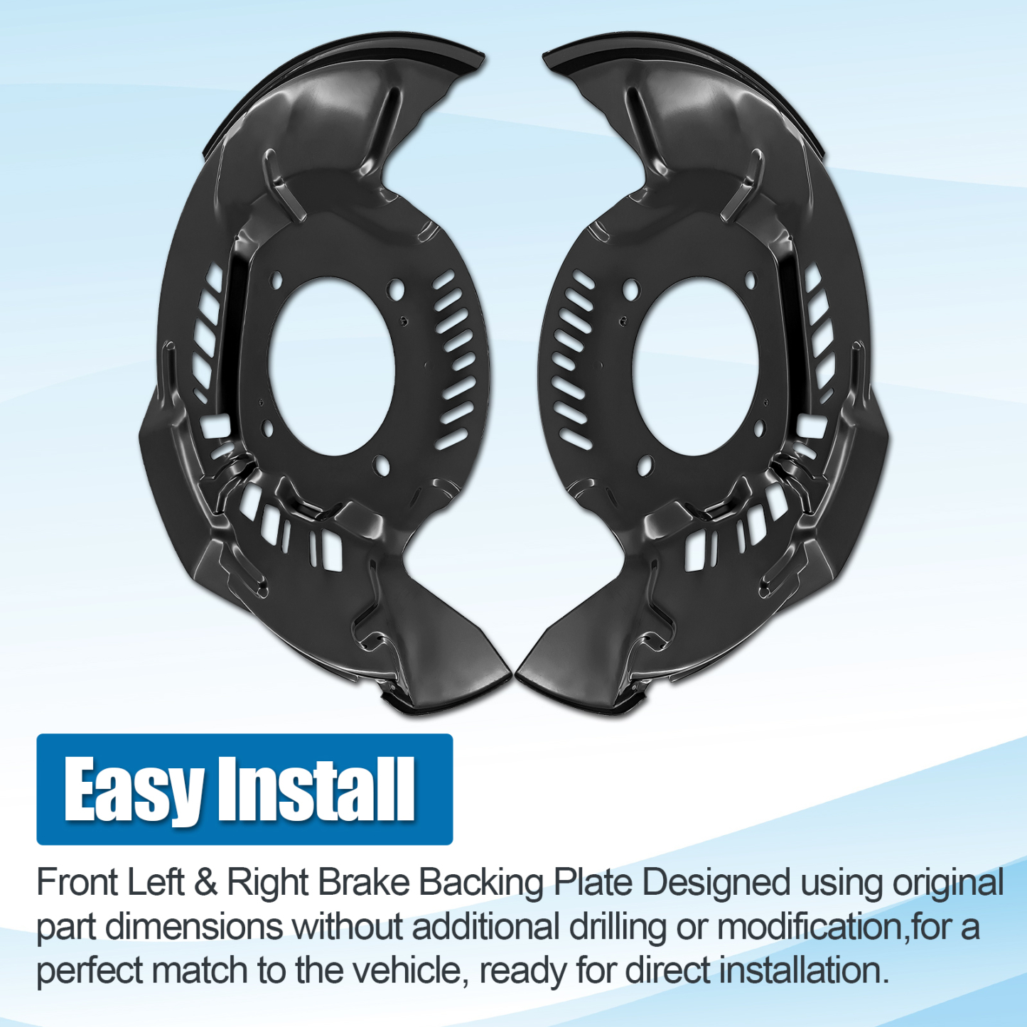 Brake Dust Cover Fit For Toyota SEQUOIA 2008-2022 TUNDRA 2007-2021 - Front Left & Right