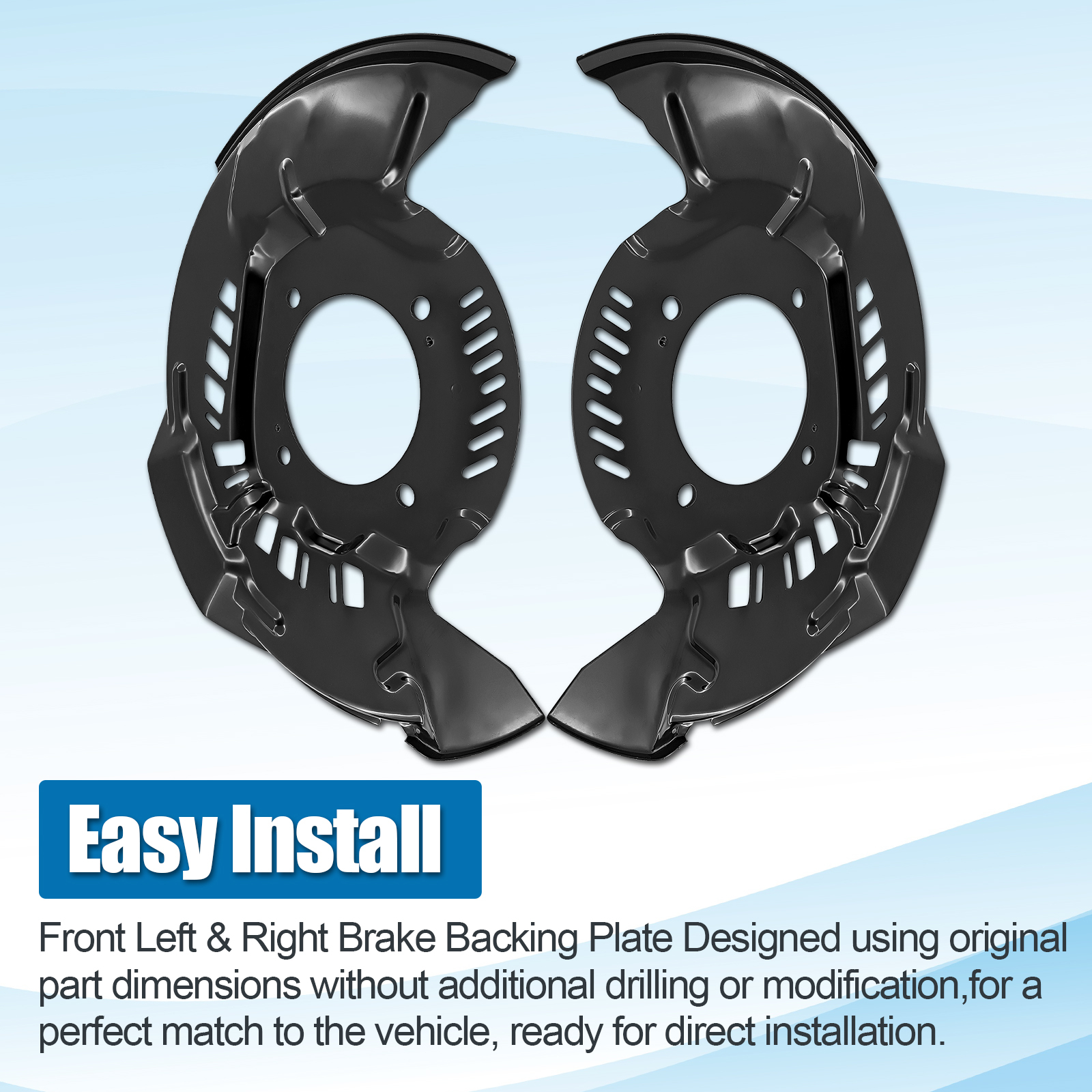 Brake Dust Cover Fit For Toyota SEQUOIA 2008-2022 TUNDRA 2007-2021 - Front Left & Right