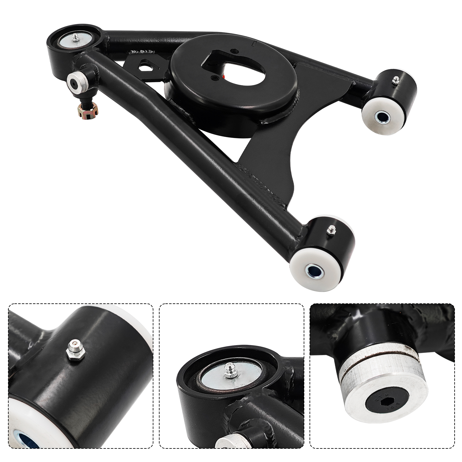 Lower Tubular Control Arms Kit Compatible with GMC G-Body 1978-1988 For S10 2WD 1982-2004