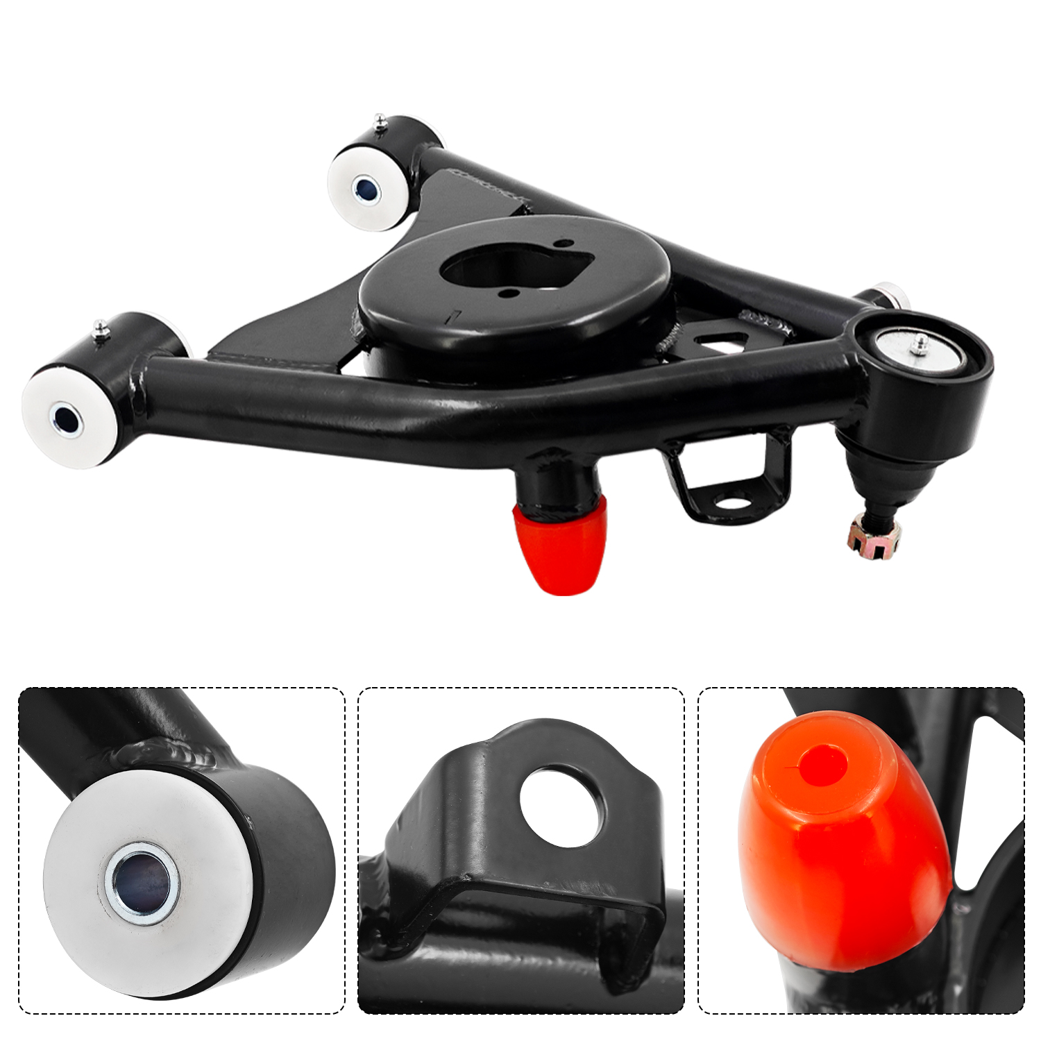 Lower Tubular Control Arms Kit Compatible with GMC G-Body 1978-1988 For S10 2WD 1982-2004