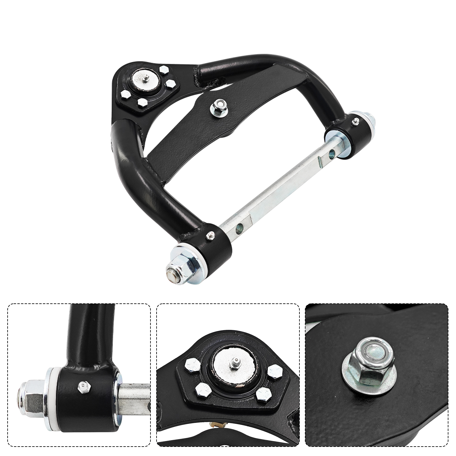 Tubular Upper Control Arms Kit Compatible with 1978-1988 GM G-Body and 1982-2004 S10