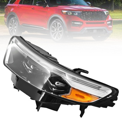 Full LED Headlight with DRL for Ford Explorer 2020-2024 - Left Driver Side 