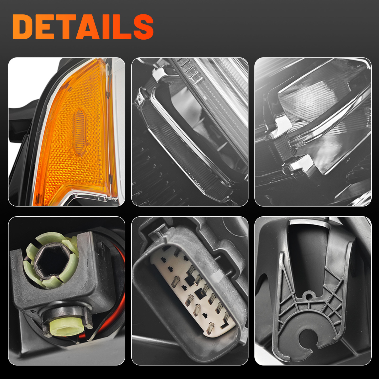 Full LED Headlight with DRL for Ford Explorer 2020-2024 - Right Passenger Side 