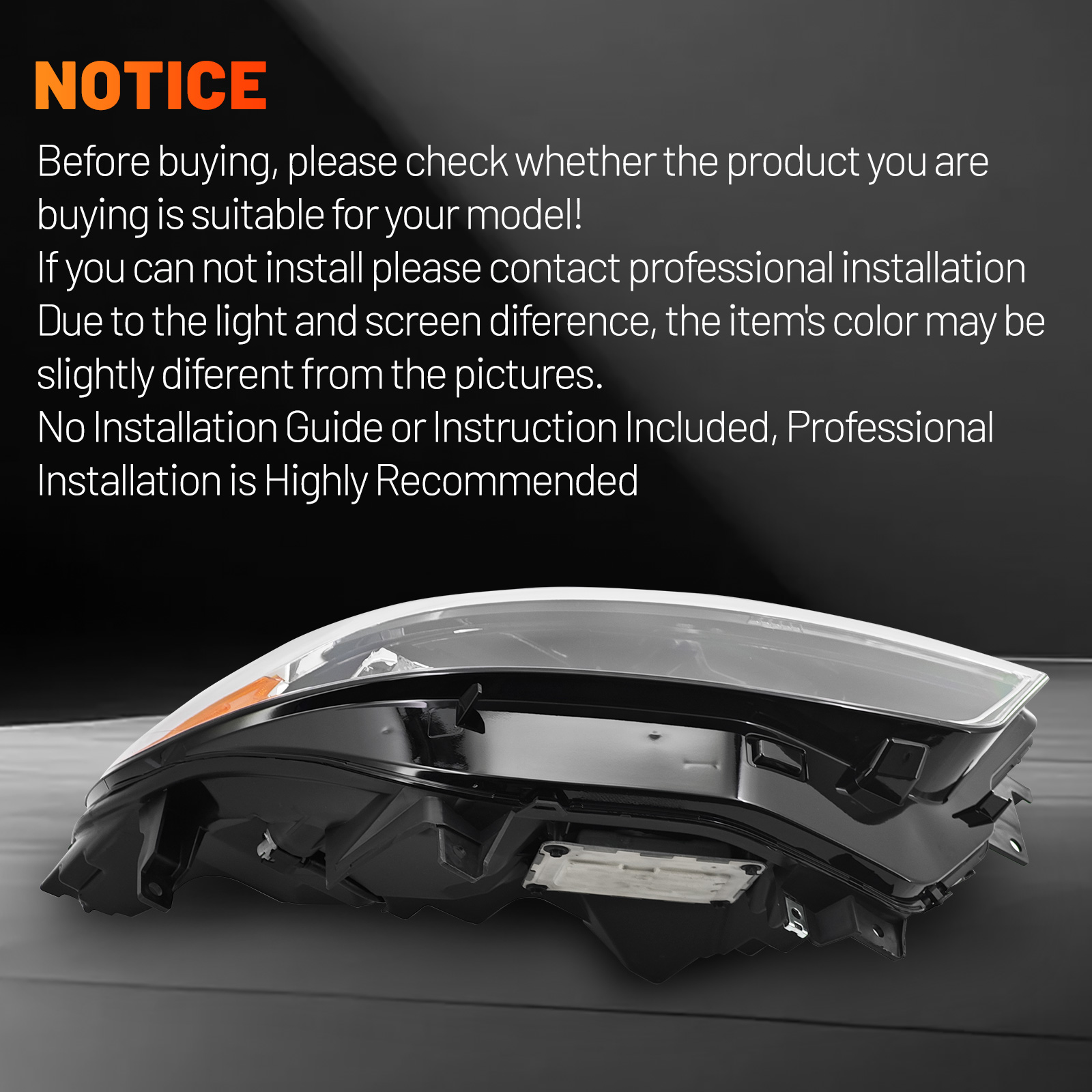 Full LED Headlight with DRL for Ford Explorer 2020-2024 - Right Passenger Side 