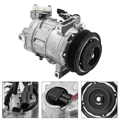 12V 7PK A/C Compressor for Nissan X-TRAIL j11 Qashqai (2014-2020) Renault Scenic 1.6 (2011-2018)