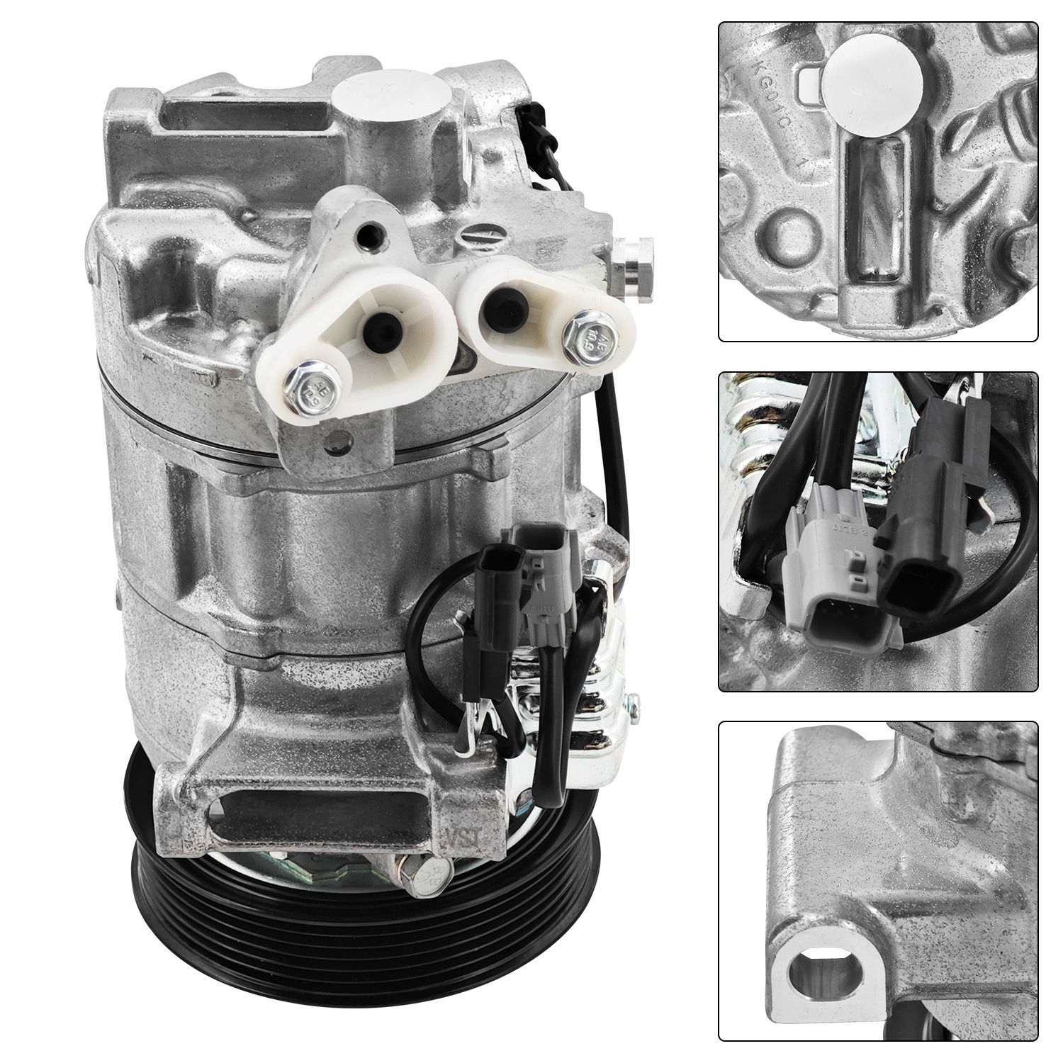 12V 7PK A/C Compressor for Nissan X-TRAIL j11 Qashqai (2014-2020) Renault Scenic 1.6 (2011-2018)