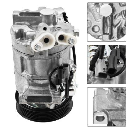 12V 7PK A/C Compressor for Nissan X-TRAIL j11 Qashqai (2014-2020) Renault Scenic 1.6 (2011-2018)