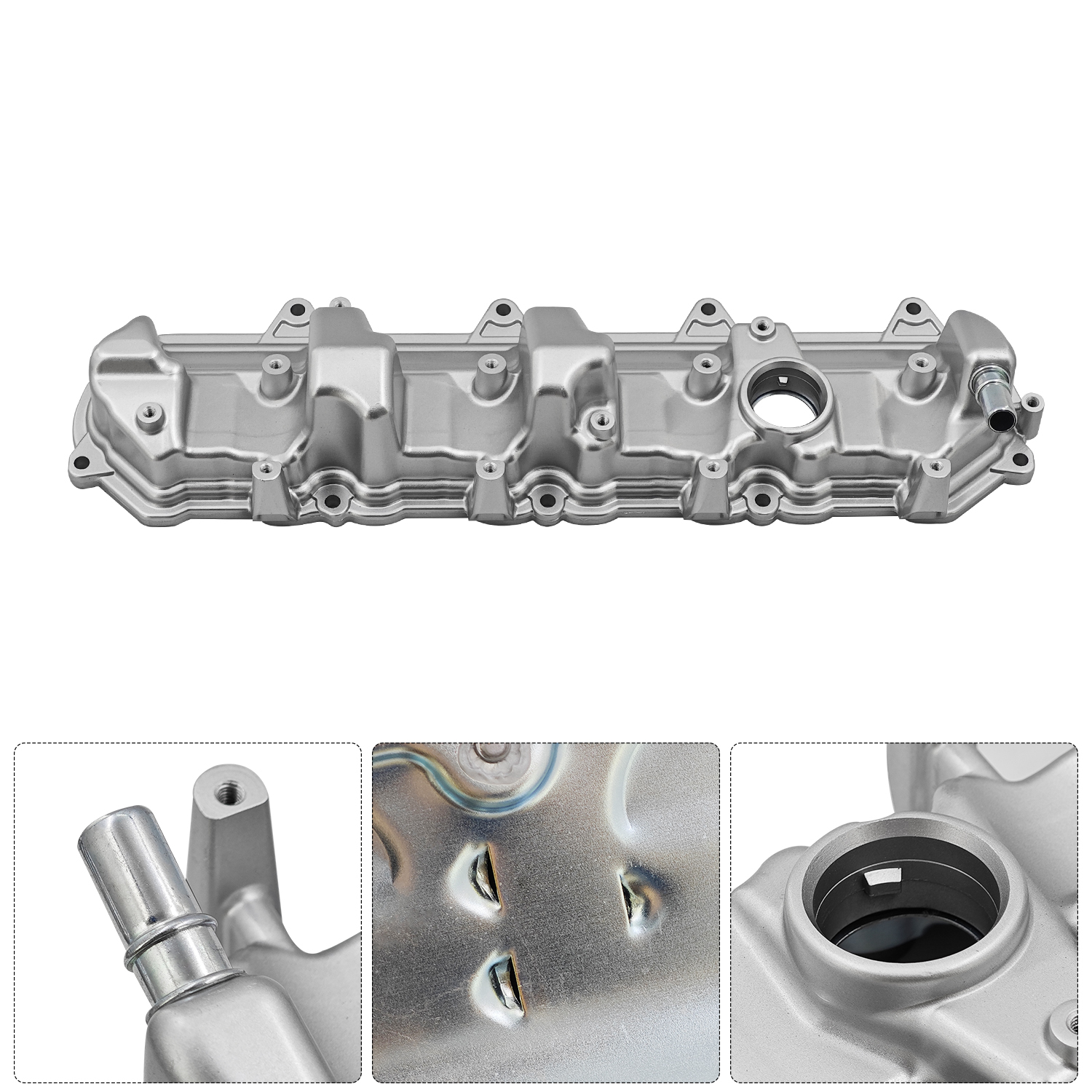 Left & Right Engine Valve Cover Set for Chevy 2014-2024 Suburban Silverado 1500 for GMC Savana 2500 3500 1500 Yukon for Escalade 5.3L 6.2L