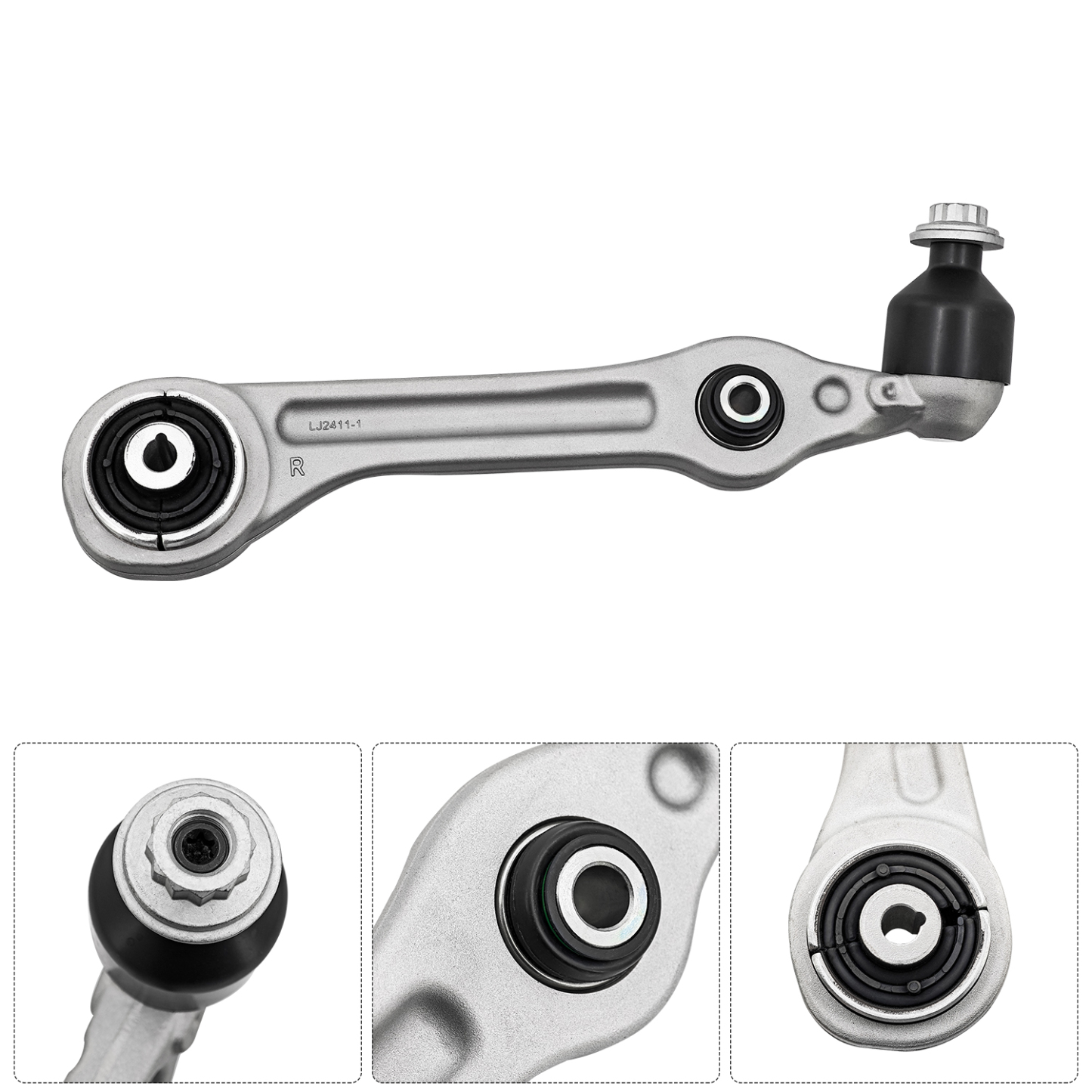 6PCS Front Upper Lower Control Arms Kit RWD for Mercedes Benz Maybach S600 S650, S450, S550, S550e, S560, S560e, S63 AMG 2014-2020