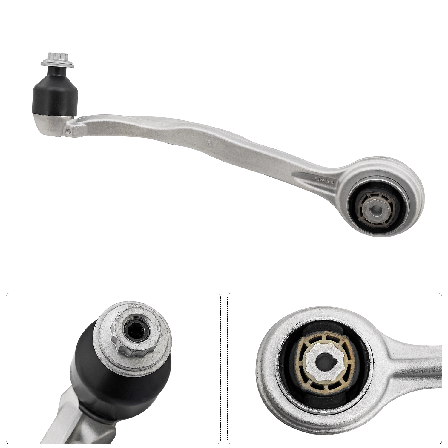 6PCS Front Upper Lower Control Arms Kit RWD for Mercedes Benz Maybach S600 S650, S450, S550, S550e, S560, S560e, S63 AMG 2014-2020