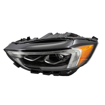 Left Driver Side LED Headlight  for 2019-2024 ford EDGE  w/DRL, Adaptive, Dual Projector, USA Version