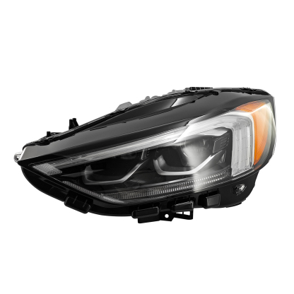 Left Driver Side LED Headlight  for 2019-2024 ford EDGE  w/DRL, Adaptive, Dual Projector, USA Version