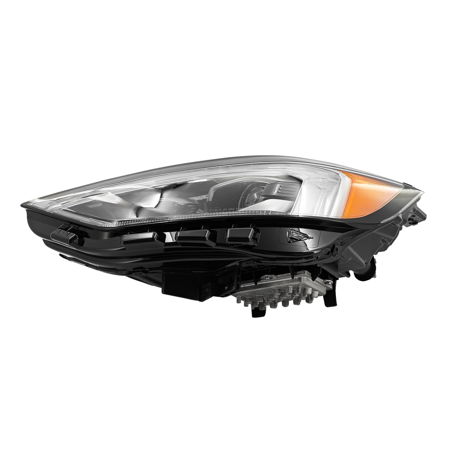 Left Driver Side LED Headlight  for 2019-2024 ford EDGE  w/DRL, Adaptive, Dual Projector, USA Version