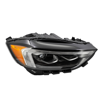 Right Passenger Side LED Headlight  for 2019-2024 ford EDGE  w/DRL, Adaptive, Dual Projector, USA Version