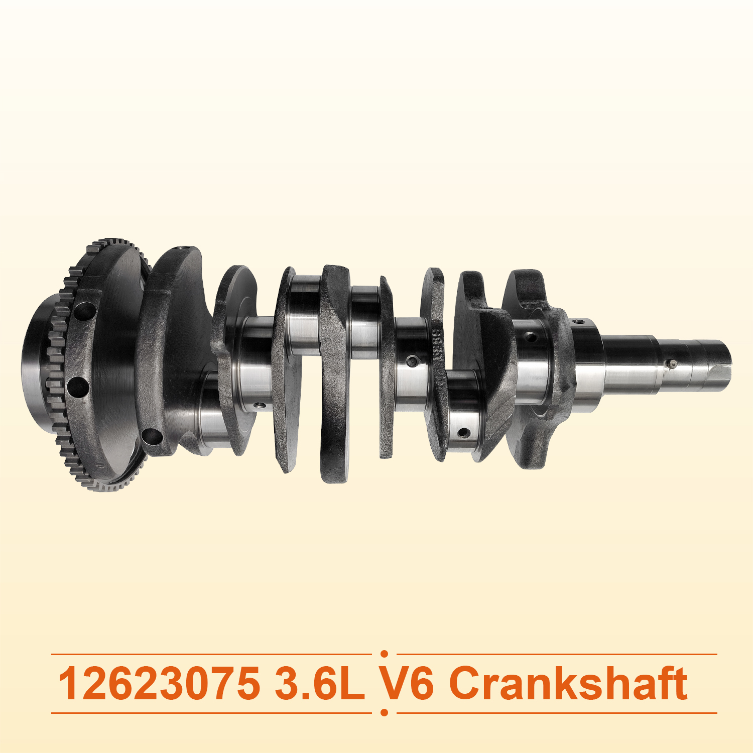 3.6L V6 Crankshaft Compatible with Buick Enclave GMC Acadia Chevy Traverse 2009-2017 For Cadillac CTS/STS 2009-2011