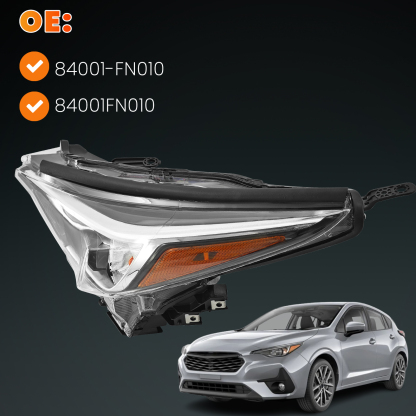 LED Headlight for Subaru Crosstrek Impreza 2.0L 2.5L 2024-2025 w/AFS - Left Driver Side 