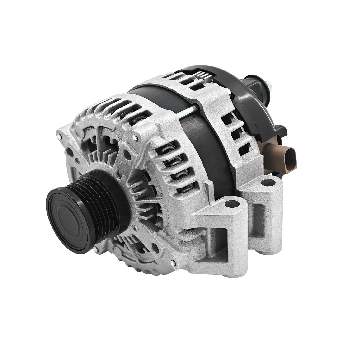 12V 230A Alternator for Ram 1500 3.0L 2014-2018, 1500 Classic 3.0L 2019, V6 Diesel (Ecodiesel), 6-Groove Pulley Clockwise