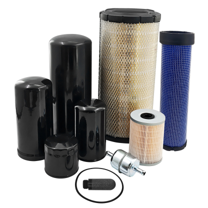 Filter Kit Compatible with John Deere Skid Steer Loader 330G 331G 332G 333G