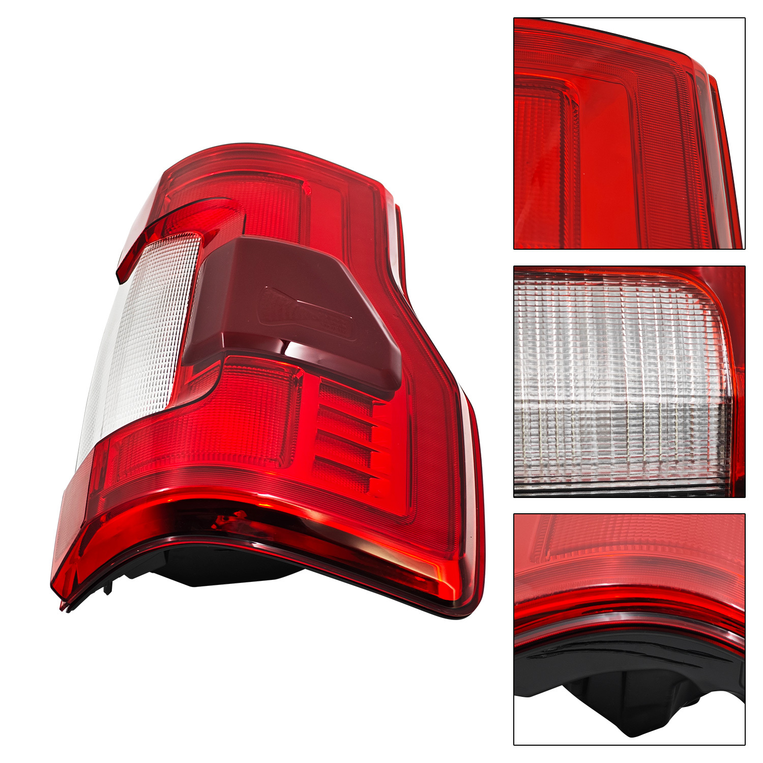 Rear Left LED Duty Right Tail Lights w/Blind Spot Assembly Compatible with Ford F250 F350 F450 F550 Super Duty 2017-2019