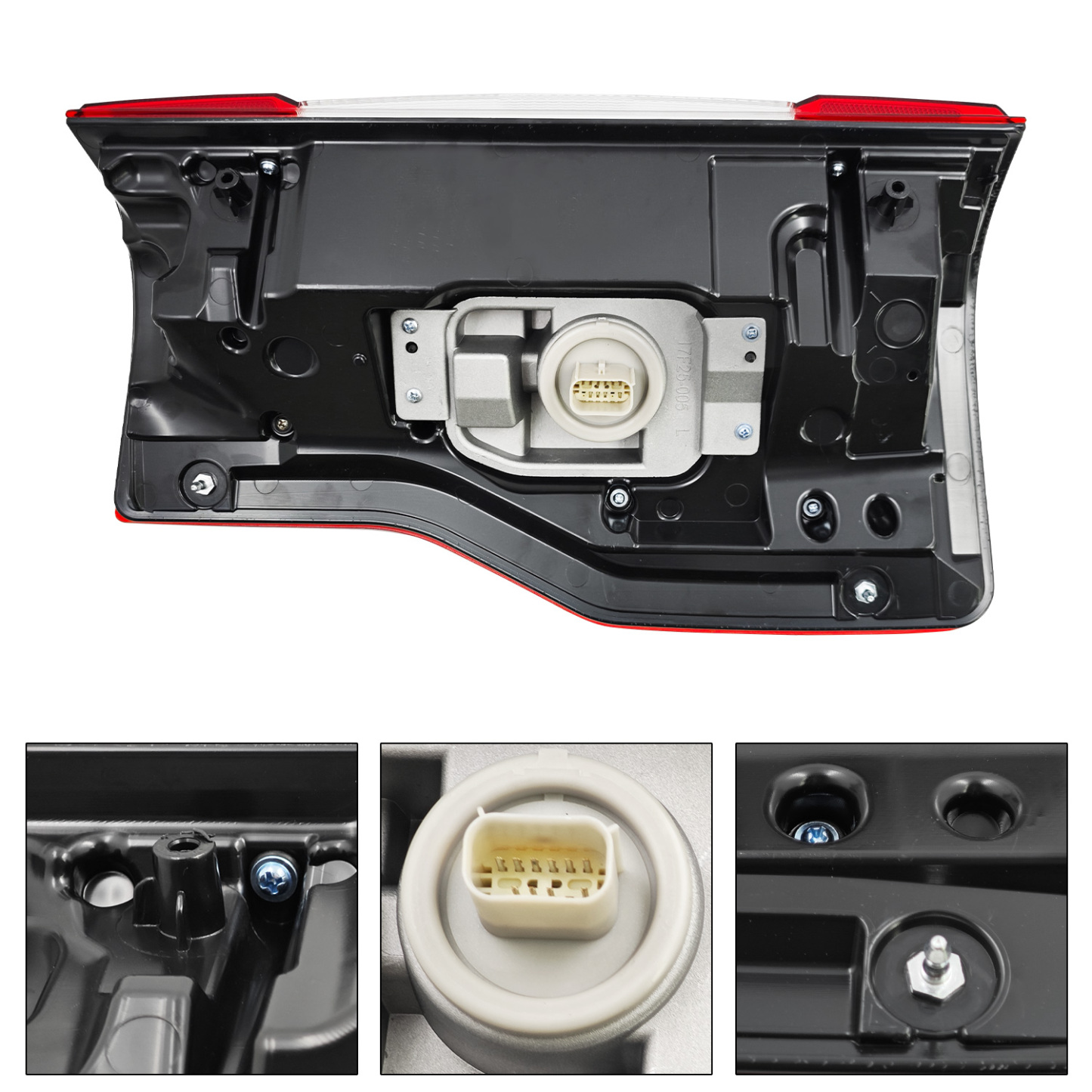 Rear Left LED Duty Right Tail Lights w/Blind Spot Assembly Compatible with Ford F250 F350 F450 F550 Super Duty 2017-2019