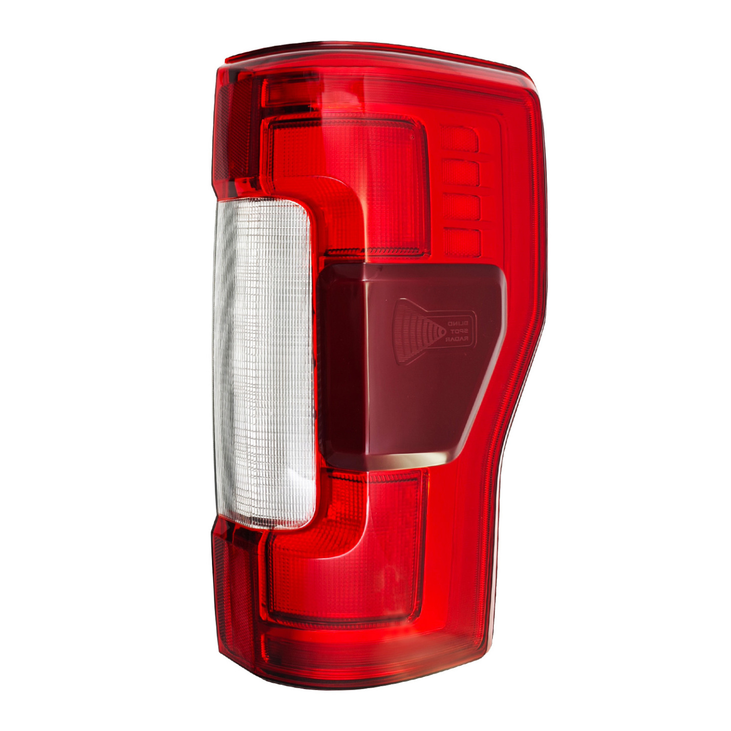 Rear LED Duty Right Tail Lights w/Blind Spot Assembly Compatible with Ford F250 F350 F450 F550 Super Duty 2017-2019 (Right Passenger Side)