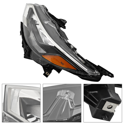 LED Headlight w/Bulbs for Nissan Sentra SR SR Premium 2024-2025- Left Driver Side