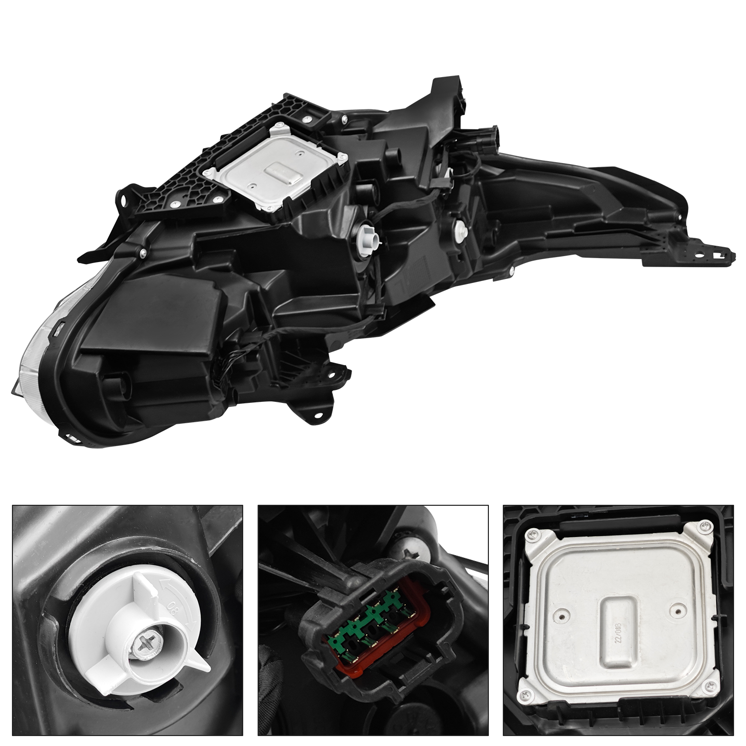 LED Headlight w/Bulbs for Nissan Sentra SR SR Premium 2024-2025- Left Driver Side