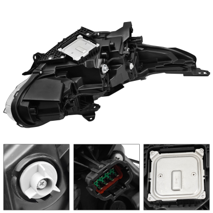 LED Headlight w/Bulbs for Nissan Sentra SR SR Premium 2024-2025- Left Driver Side