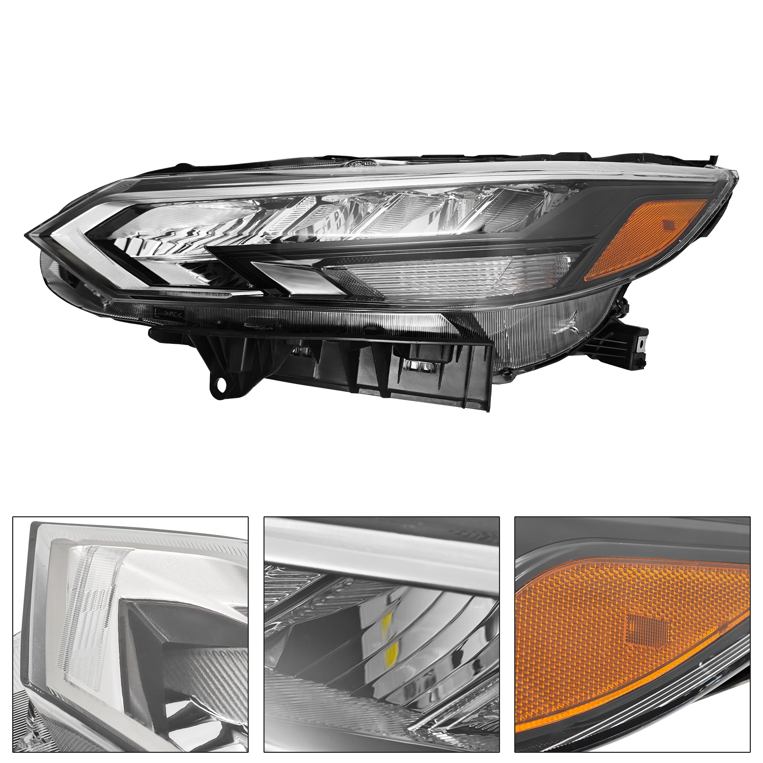 LED Headlight w/Bulbs for Nissan Sentra SR SR Premium 2024-2025- Left Driver Side