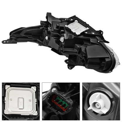 LED Headlight w/Bulbs for Nissan Sentra SR SR Premium 2024-2025- Right Passenger Side