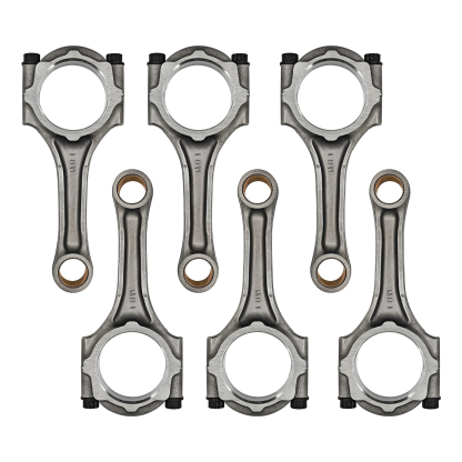 6PCS Engine Connecting Rod w/Bolts Fits for Toyota and Lexus Models with 2JZ 2JZ-GE/ 2JZ-GTE Engine