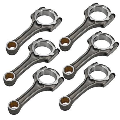 6PCS Engine Connecting Rod w/Bolts Fits for Toyota and Lexus Models with 2JZ 2JZ-GE/ 2JZ-GTE Engine