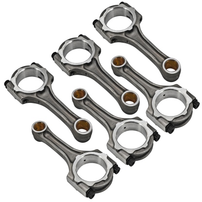 6PCS Engine Connecting Rod w/Bolts Fits for Toyota and Lexus Models with 2JZ 2JZ-GE/ 2JZ-GTE Engine
