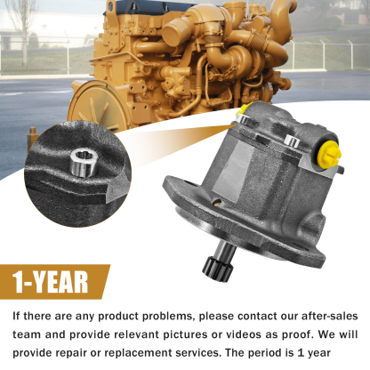 Fuel Transfer Pump Compatible with Caterpillar 3406E C13 C15 C16 C18 Engine Excavator 349 352 355