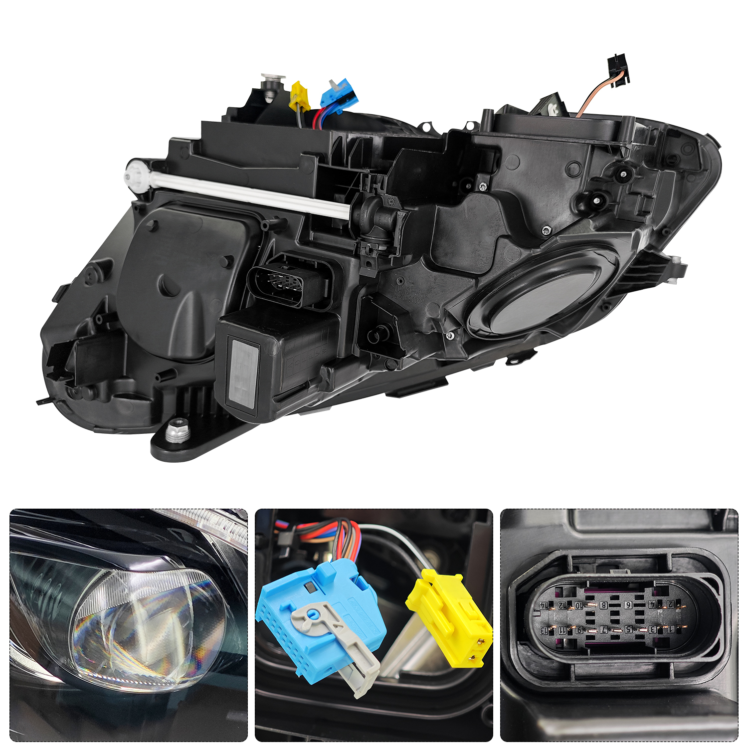 LED Headlight for Mercedes E-Class W212 2014-2016 - Right Passenger Side #A2129063403KZ