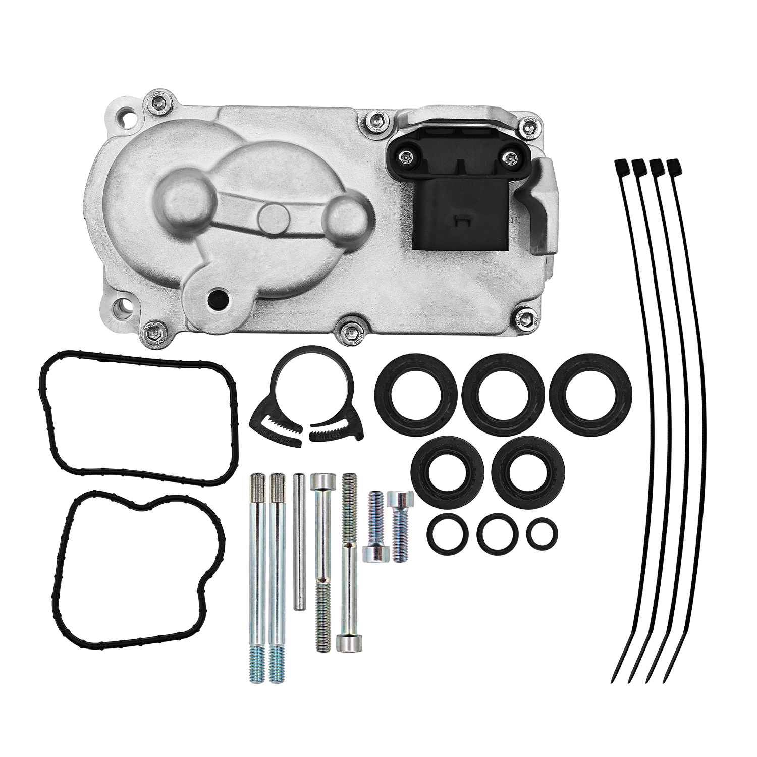 Turbo Electronic Actuator 12V Compatible with Cummins ISC ISL ISL9 QSL9 QSB6.7 Engine HE300VG HE351VE